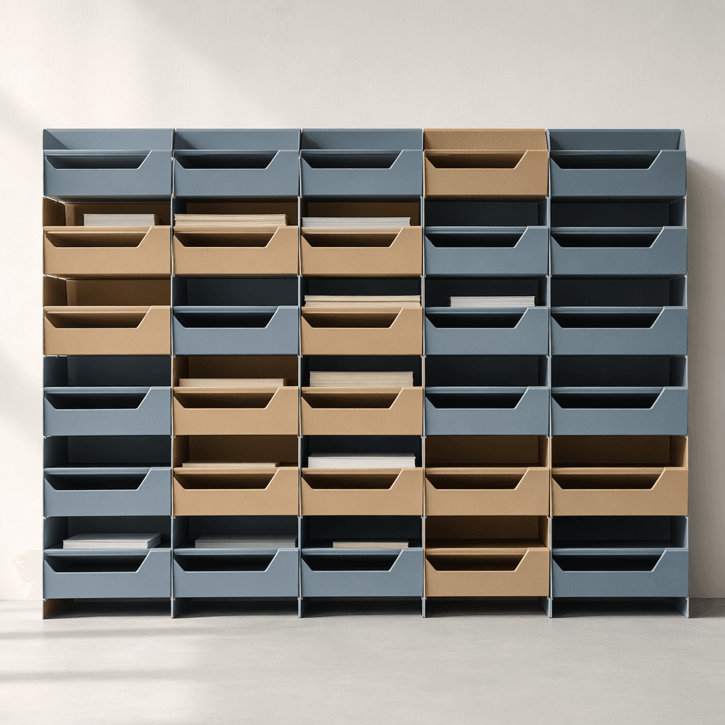 Paper Tray Wall — Modular tray plan